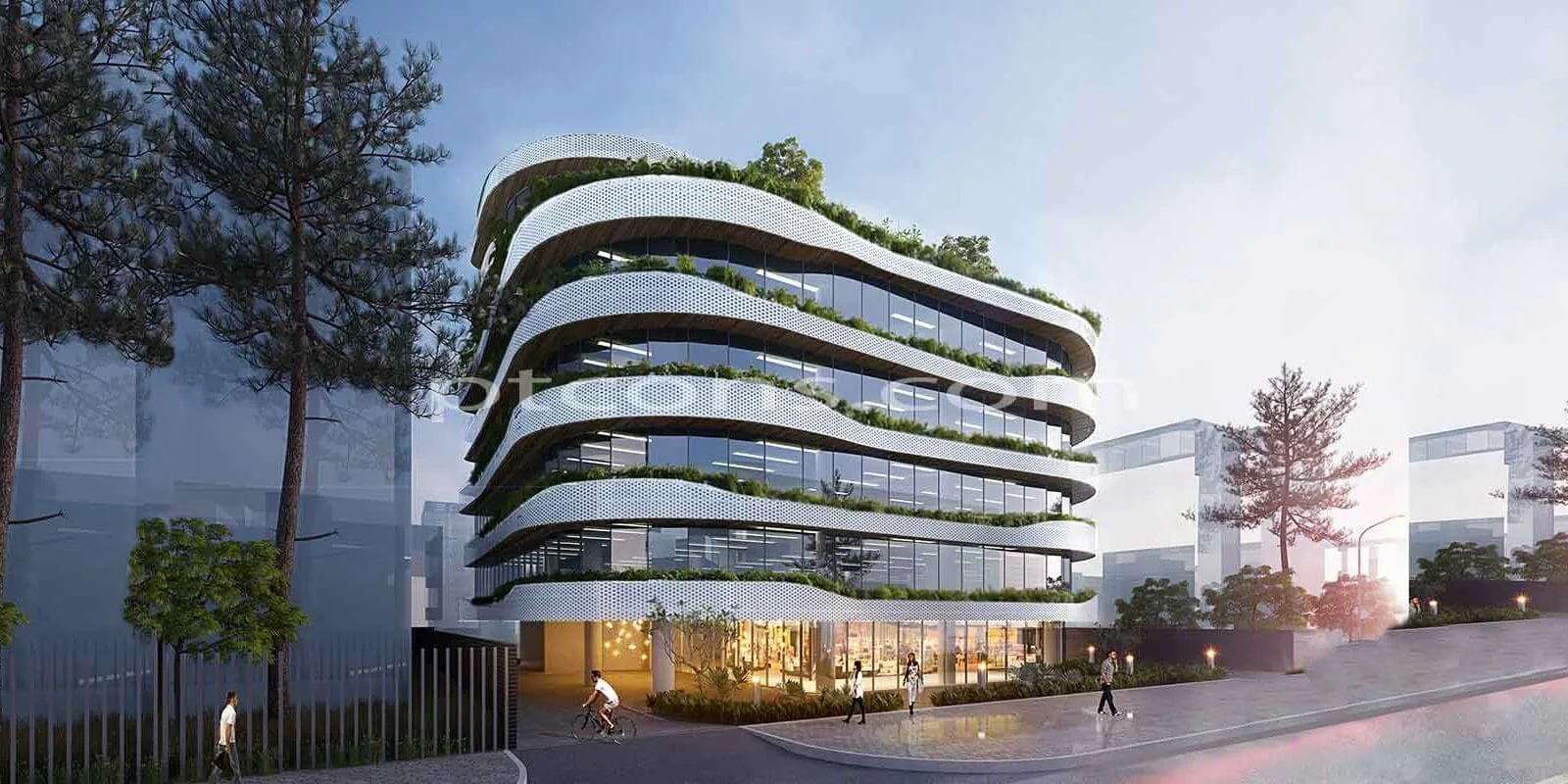 TOÀ NHÀ VĂN PHÒNG FIDECO