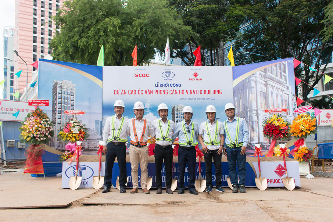 LỄ KHỞI CÔNG DỰ ÁN CAO ỐC VĂN PHÒNG – CĂN HỘ VINATEX BUILDING