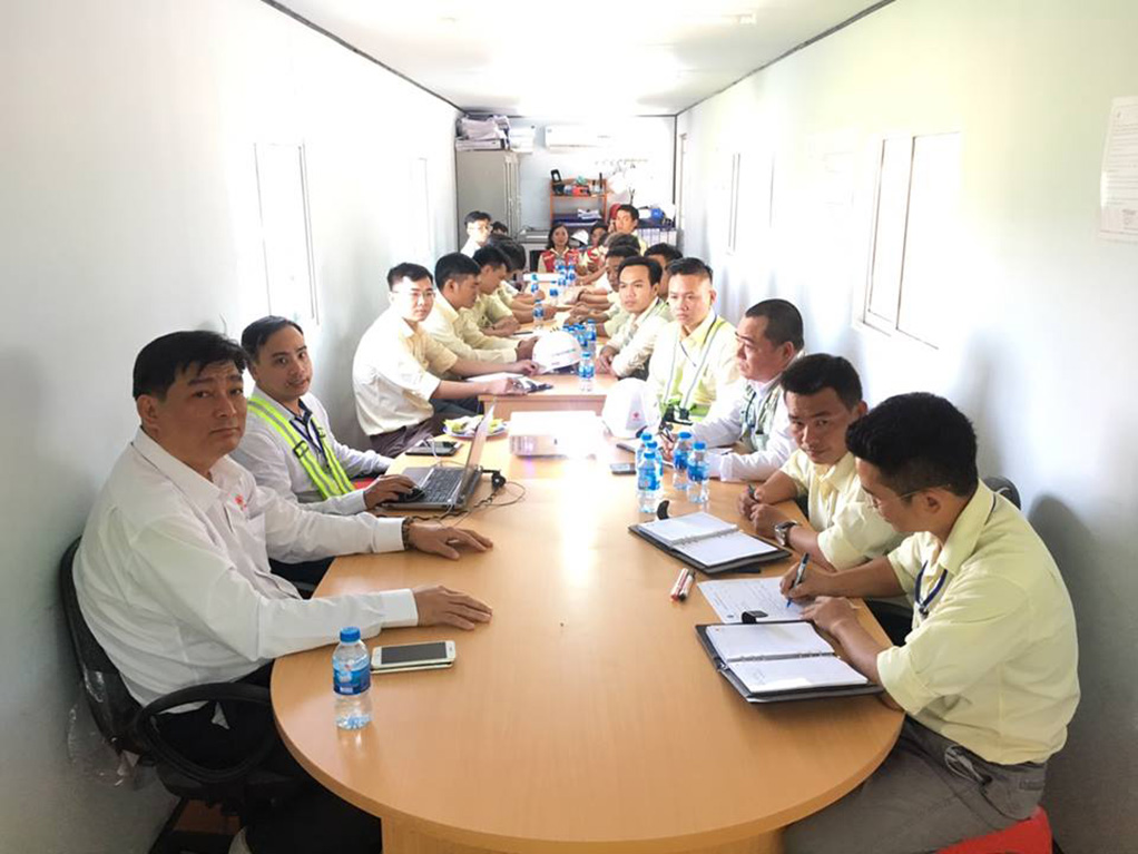 培訓：一號公寓-Thu Duc的施工技術指導