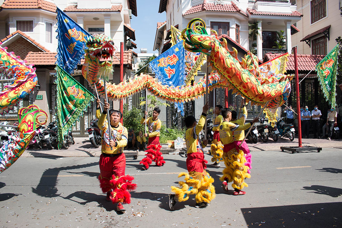 NEW YEAR’S PARTY AT HEAD OFFICE OF PHUOC THANH CONSTRUCTION CORPORATION