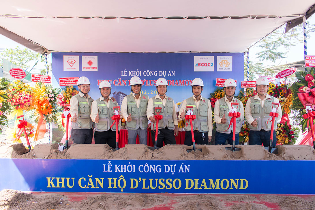 Ground Breaking Ceremony Of D’lusso Diamond Apartment _Dist 2