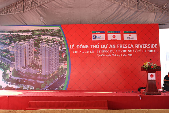 弗雷斯卡河濱項目奠基儀式（27/04/2018）