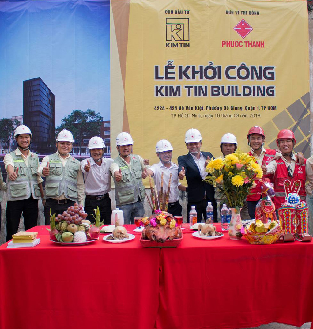 GROUNDBREAKING CEREMONY OF KIM TIN BUILDING PROJECT (FEBRUARY 10, 2018)