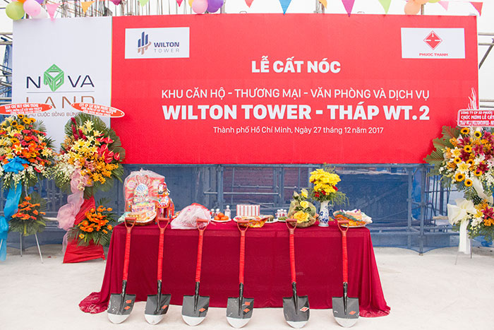 WILTON TOWER住宅–商业综合体（NOVALAND）WT2塔楼封顶仪式（2017年12月27日）