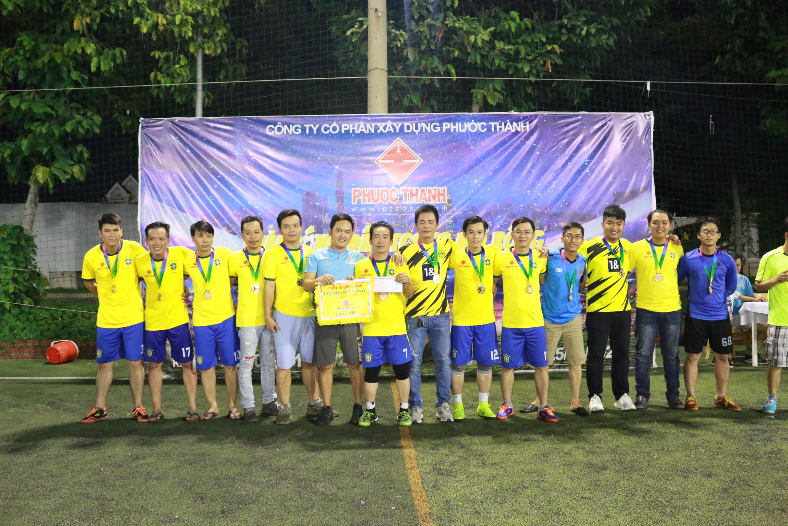 BẾ MẠC GIẢI BÓNG ĐÁ PTCONS MỞ RỘNG LẦN 2 – 2021