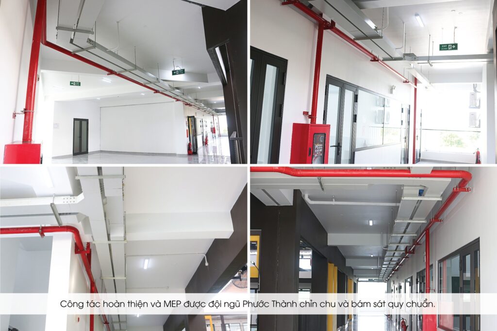 Công tác hoàn thiện và MEP được đội ngũ Phước Thành chỉn chu và bám sát quy chuẩn