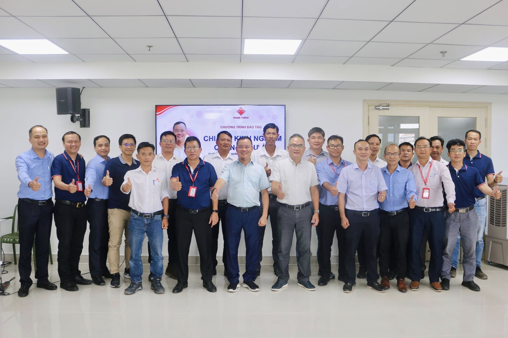 PHƯỚC THÀNH TỔ CHỨC ĐÀO TẠO CHUYÊN ĐỀ “QUẢN LÝ DỰ ÁN DƯỚI GÓC NHÌN CỦA CHỦ ĐẦU TƯ VÀ TỔNG THẦU”