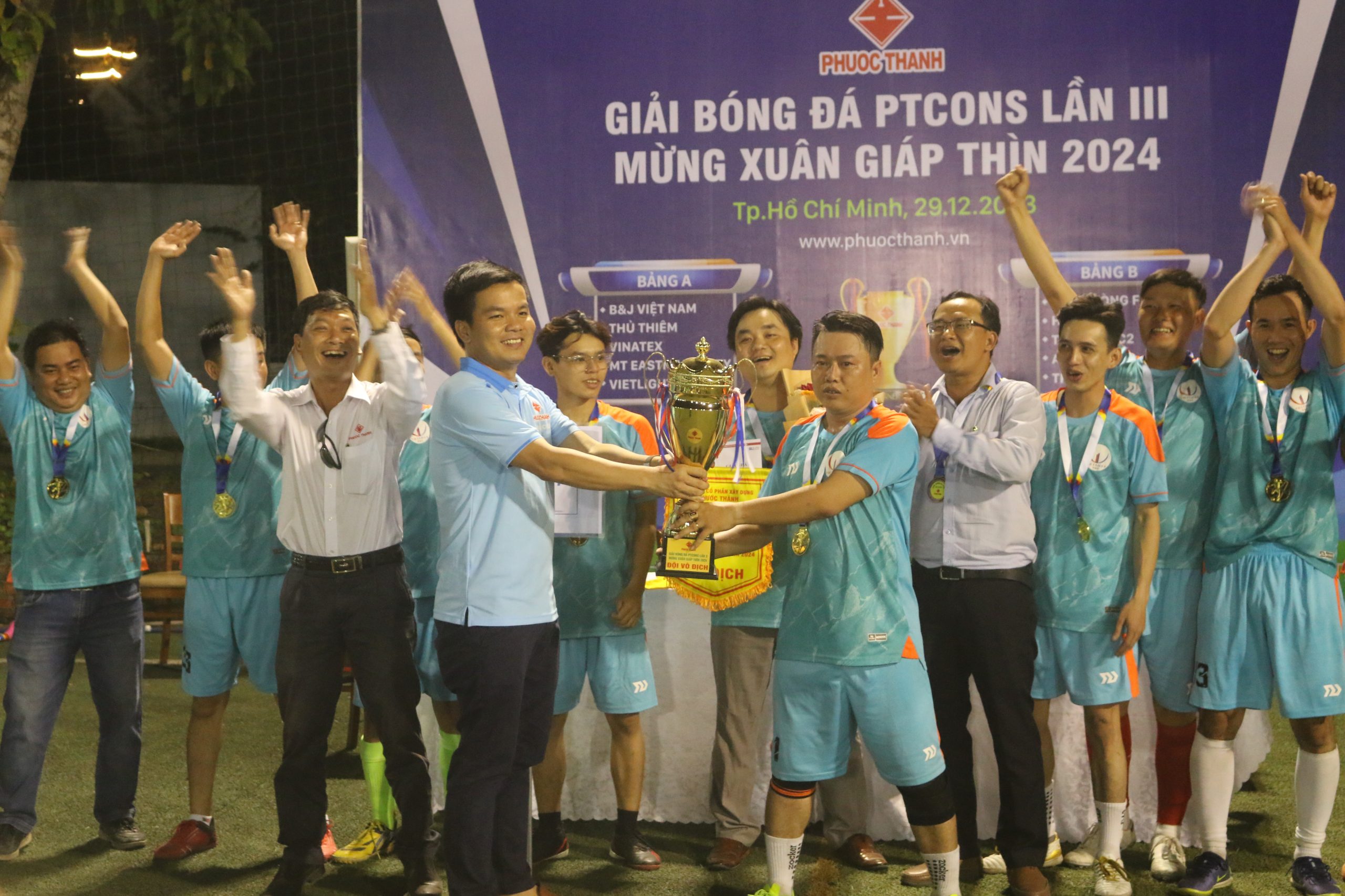 CLOSING CEREMONY OF THE 3rd PTCONS FOOTBALL TOURNAMENT – CELEBRATING THE YEAR OF THE DRAGON 2024