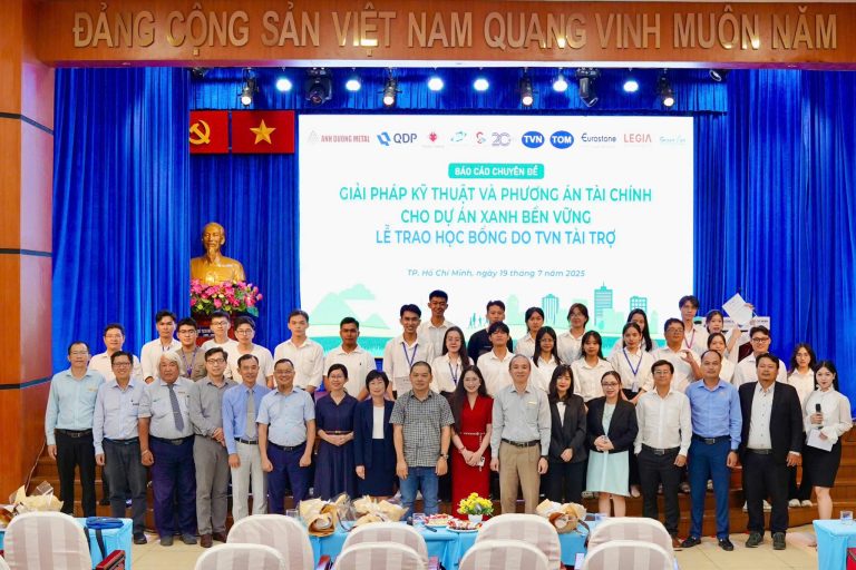 福成携手胡志明市开放大学学子，共同踏上绿色建筑之路 – PHƯỚC THÀNH ACCOMPANIES STUDENTS OF HO CHI MINH CITY OPEN UNIVERSITY ON THE JOURNEY TO BUILD GREEN PROJECTS