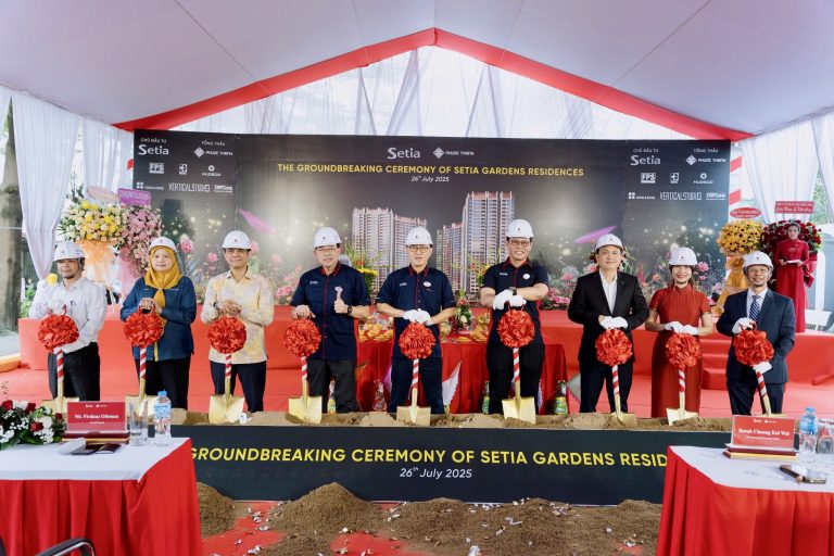 GROUNDBREAKING CEREMONY OF SETIA GARDENS RESIDENCES
