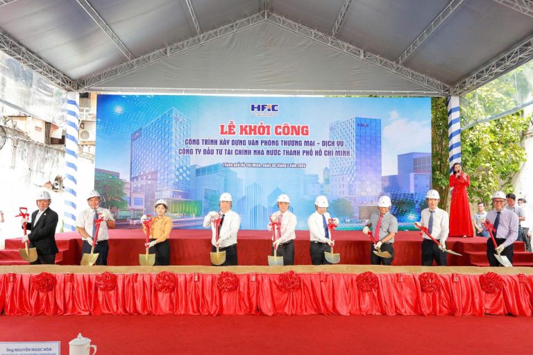 福成正式开工 HFIC 商务 – 服务办公总部项目 (PHUOC THANH OFFICIALLY GROUNDBREAKS HFIC COMMERCIAL)