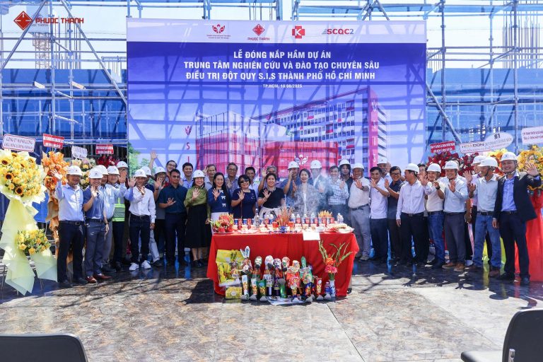 福成建设顺利完成胡志明市S.I.S中心项目地下室结构封顶 – PHƯỚC THÀNH COMPLETES BASEMENT SLAB CLOSURE OF THE S.I.S CENTER PROJECT IN HO CHI MINH CITY