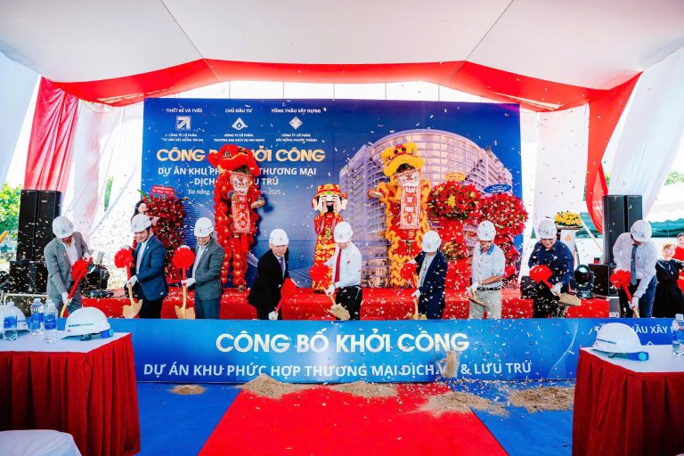 岘港商业–服务及住宿综合体项目开工公告 – GROUNDBREAKING ANNOUNCEMENT OF THE COMMERCIAL – SERVICE AND ACCOMMODATION COMPLEX IN DA NANG