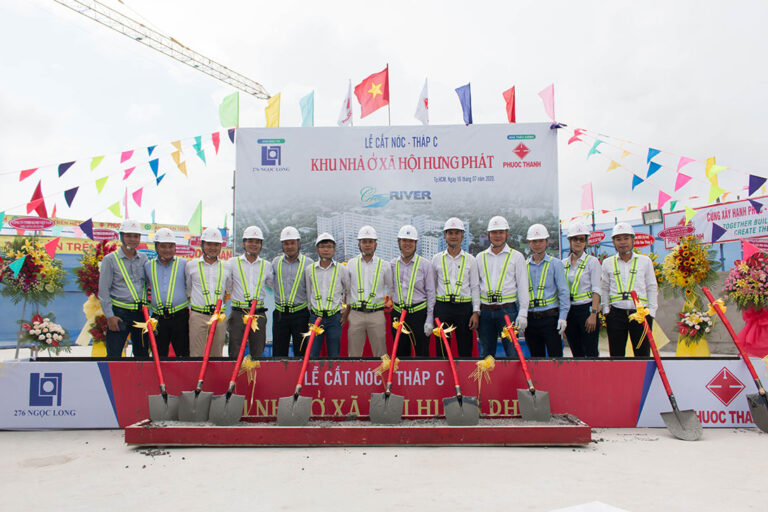 TOPPING-OUT CEREMONY – HUNG PHAT SOCIAL HOUSING PROJECT – TOWER C