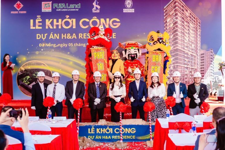 H&A住宅项目在岘港市正式动工 – GROUNDBREAKING CEREMONY OF H&A RESIDENCE IN DA NANG CITY