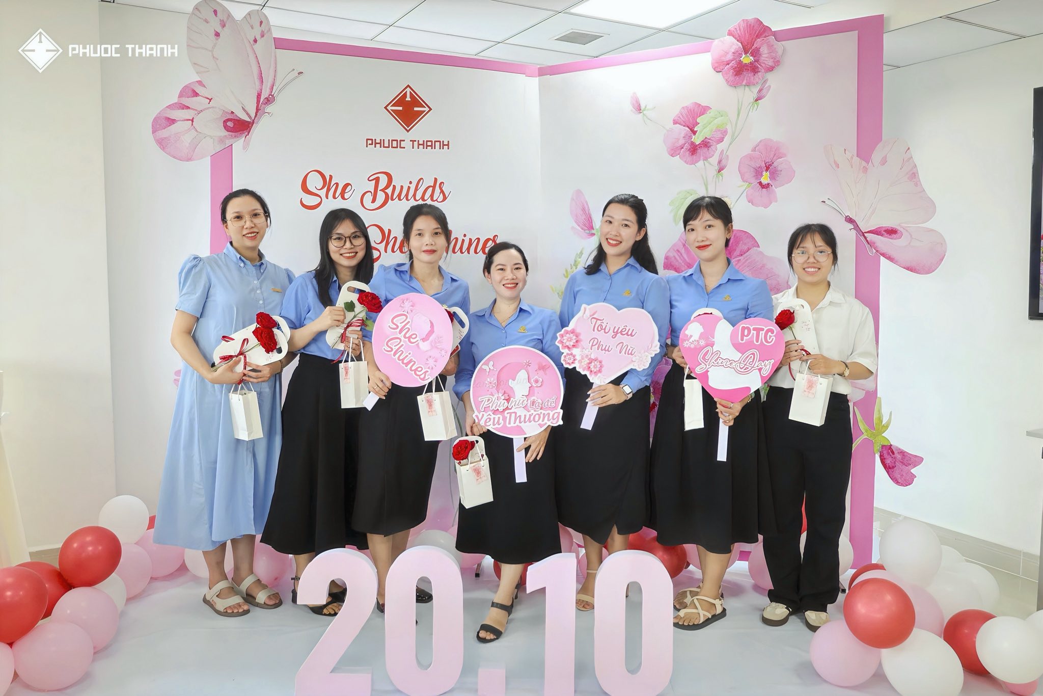 PHƯỚC THÀNH CHÚC MỪNG NGÀY PHỤ NỮ VIỆT NAM