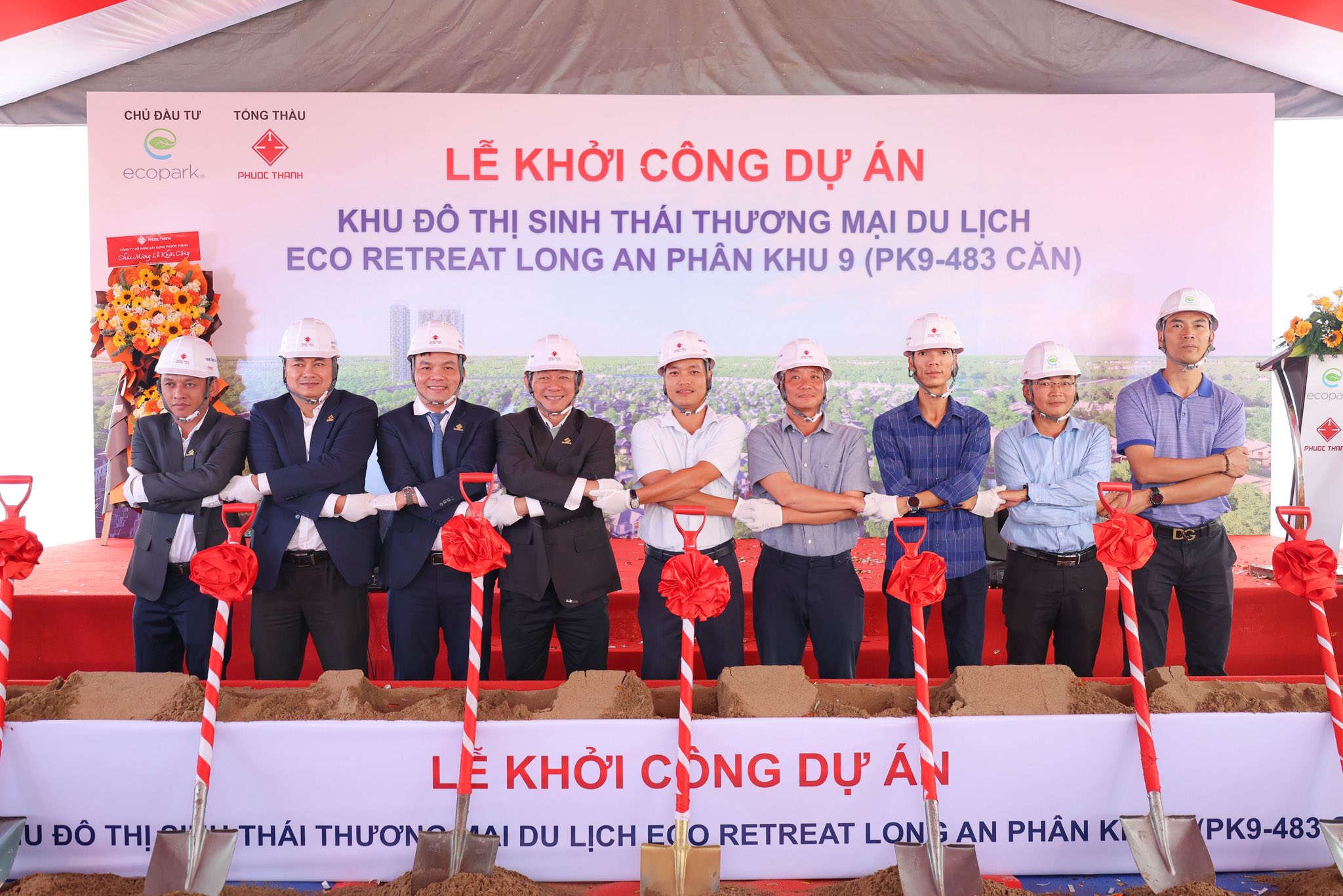 福成正式开工建设第9分区——Retreat Island（483套） ECO RETREAT LONG AN 生态商业旅游都市项目