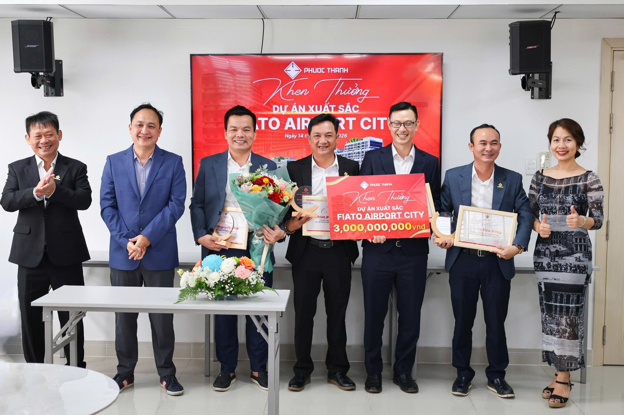 PHƯỚC THÀNH VINH DANH DỰ ÁN XUẤT SẮC – FIATO AIRPORT CITY