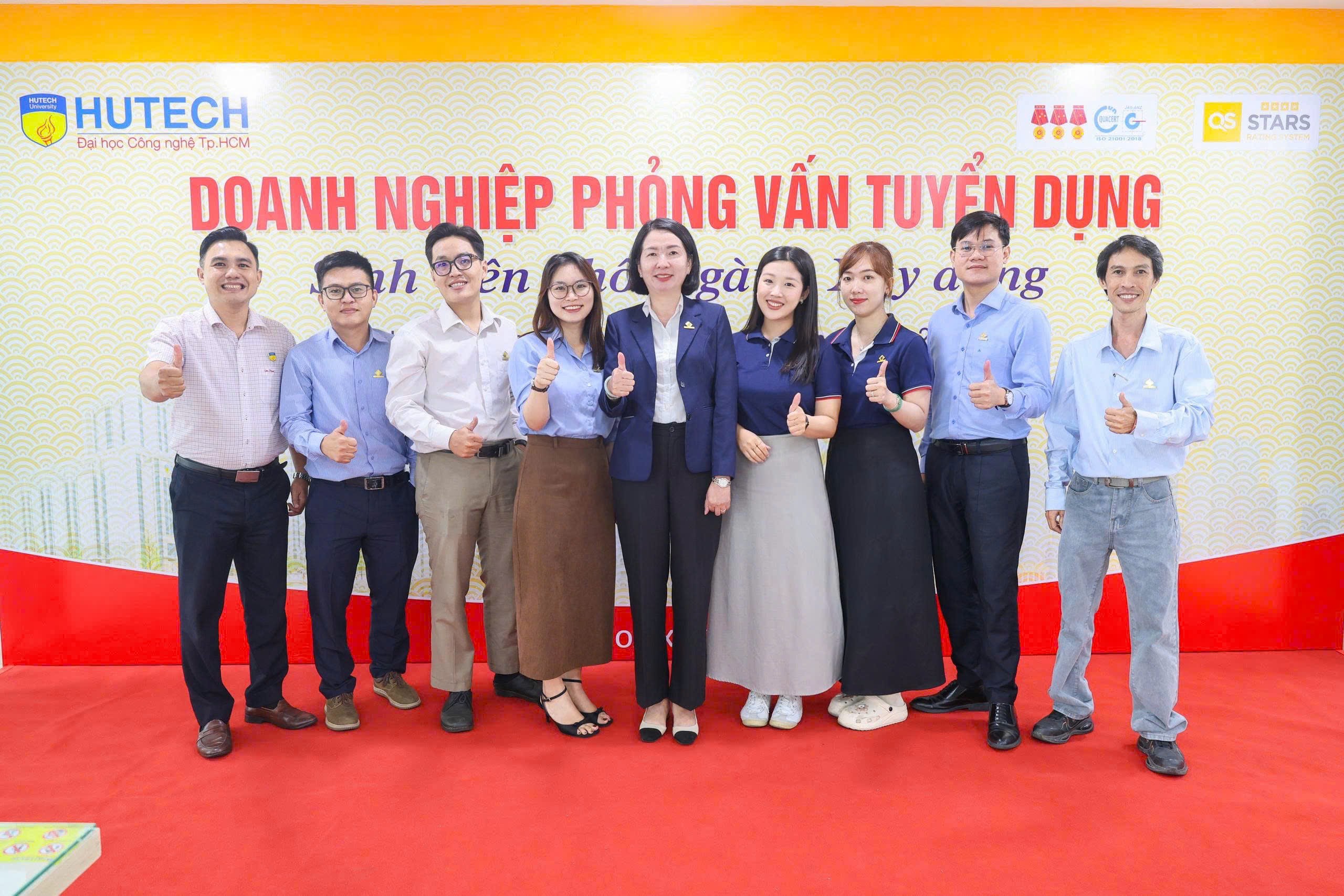 PHƯỚC THÀNH THU HÚT HƠN 50 SINH VIÊN HUTECH ỨNG TUYỂN TẠI CHƯƠNG TRÌNH “DOANH NGHIỆP PHỎNG VẤN TUYỂN DỤNG”