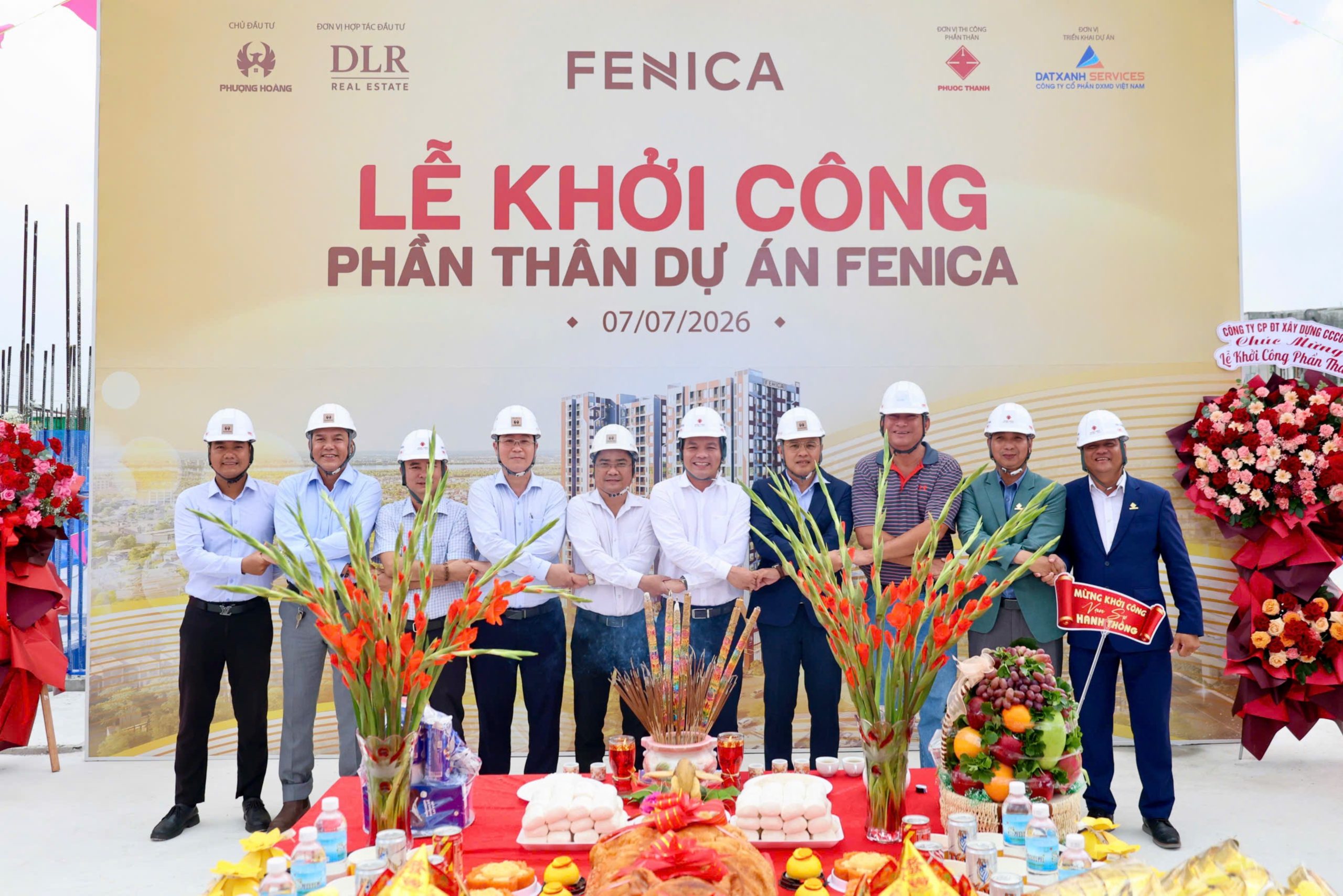 福成建设正式启动 FENICA 公寓项目主体结构工程