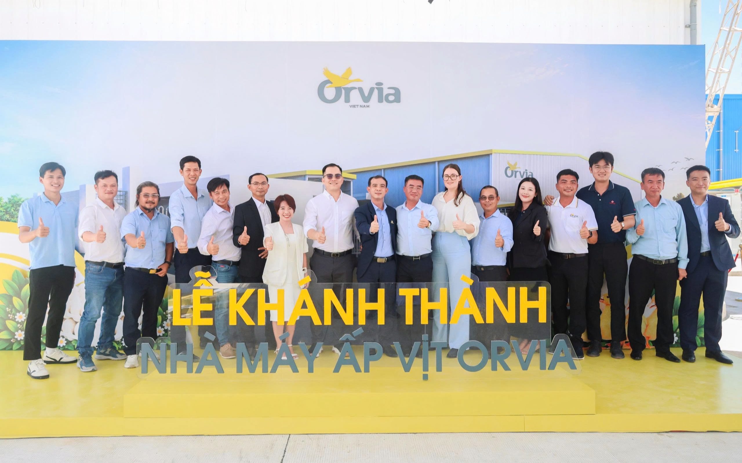 KHÁNH THÀNH NHÀ MÁY ẤP VỊT ORVIA TÂY NINH – DẤU ẤN ĐỒNG HÀNH KIẾN TẠO CỦA PHƯỚC THÀNH
